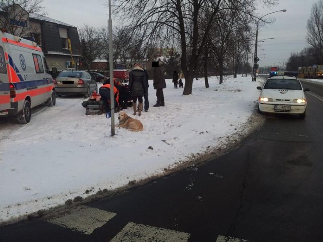 Dzisiaj (27 stycznia) rano kobieta została potrącona przez skodę przy skrzyżowaniu Niższej i Śląskiej