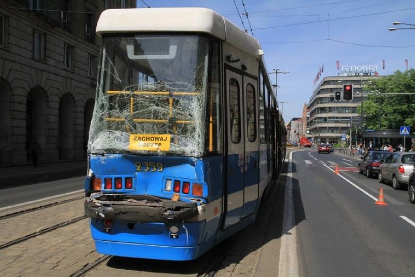 W pobliżu Arkad zderzyły się dwa tramwaje /zdj. ilustracyjne