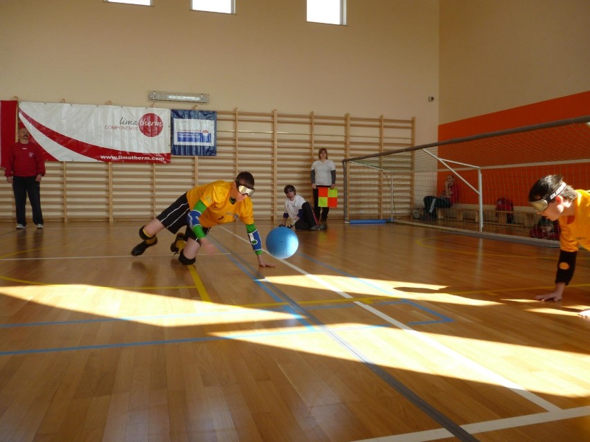 Międzynarodowy Turniej Goalballa w SOSW w Gołonogu