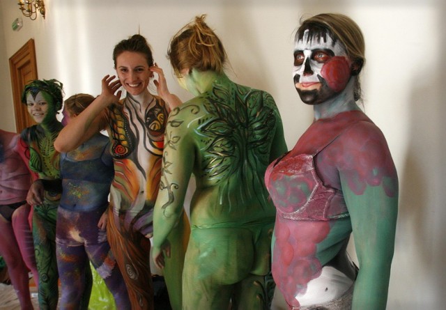 Body painting w Legnicy