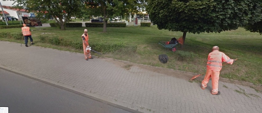 Policzanie w kamerze Google Street View. Kogo kamery Google zauważyły na ulicy Piłsudskiego? ZDJĘCIA