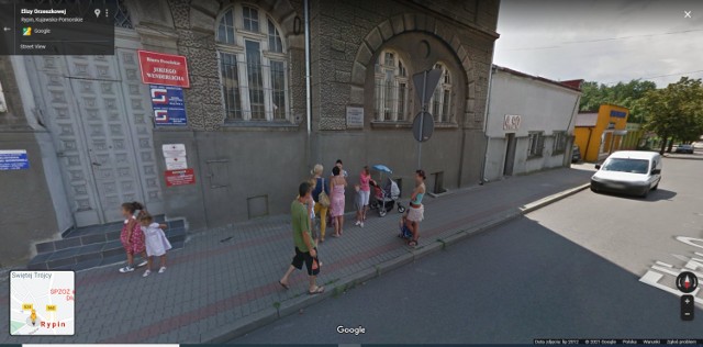 W galerii znajdziecie zdjęcia mieszkańców Rypina, wykonane przez kamery Google Street View