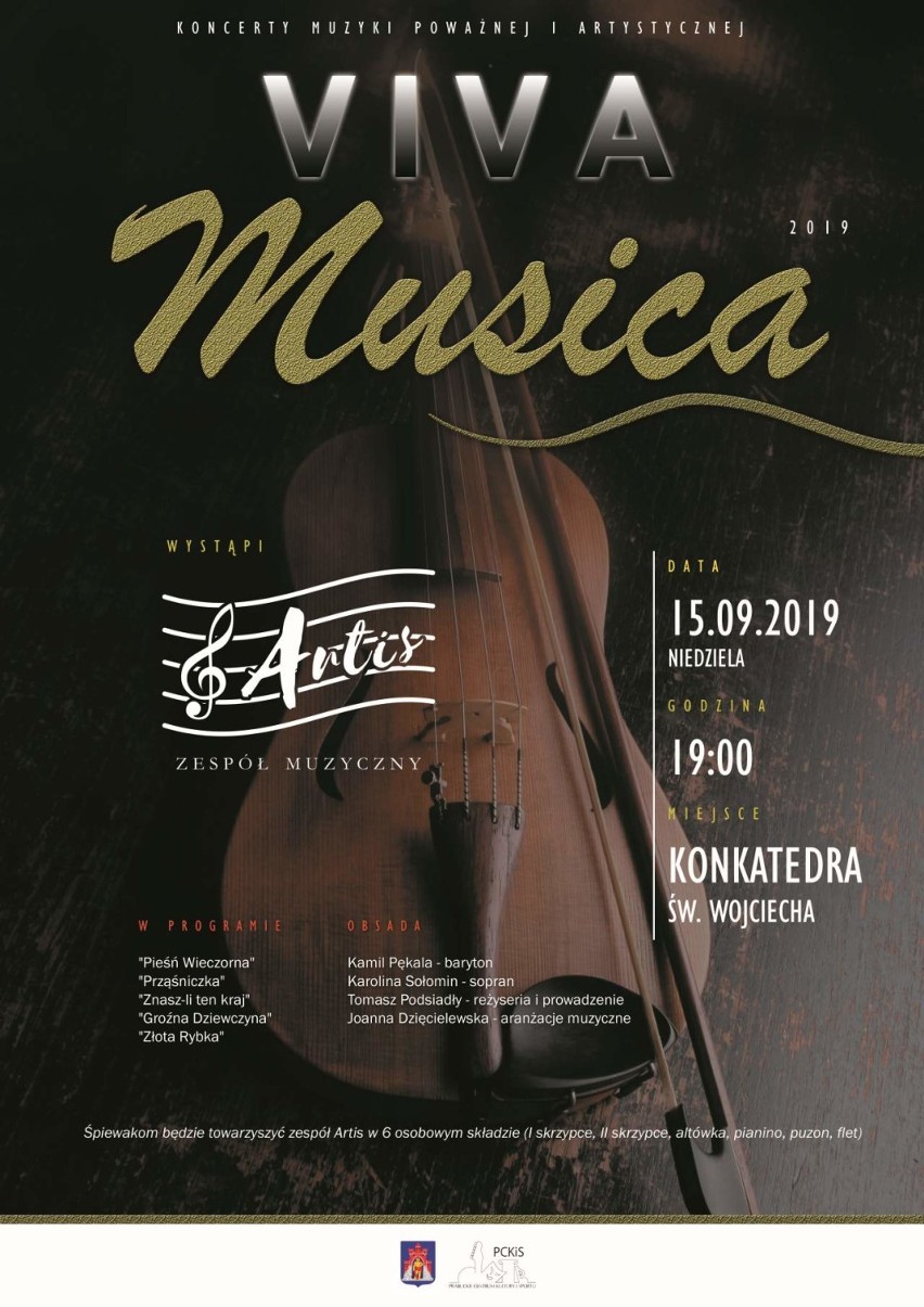 Viva Musica! Ostatni koncert w tym roku odbędzie się w prabuckiej katedrze