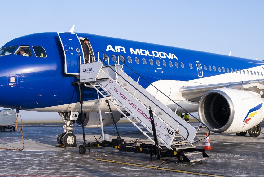 Lotnisko w Modlinie z nowym przewoźnikiem. Air Moldova zainagurowała trasę do Kiszyniowa