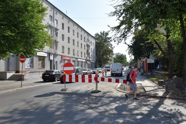 Utrudnienia na ul. Kośnego w Opolu