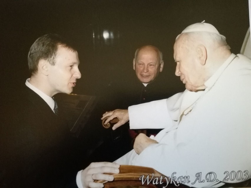 Spotkania mieszkańców powiatu wągrowieckiego z Papieżem Janem Pawłem II
