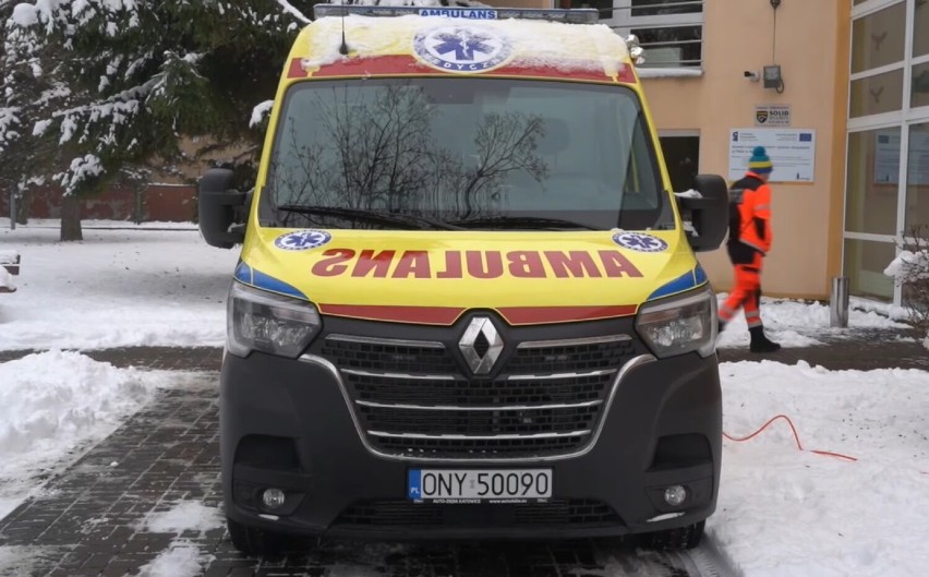 Prawdziwy ambulans jest już do dyspozycji studentów nyskiej...