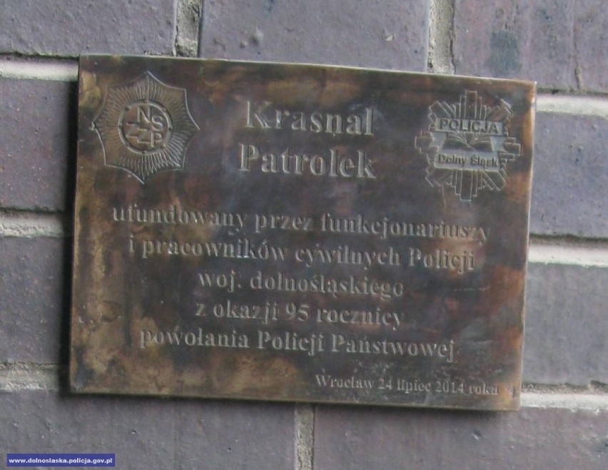 Policja we Wrocławiu ma swojego krasnala. Nazywa się "Patrolek" (ZDJĘCIA)