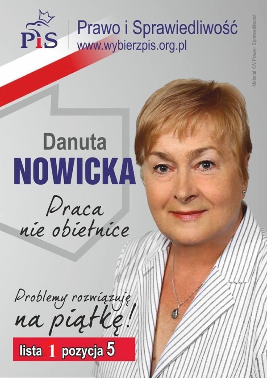 Danuta Nowicka została posłanką. Będzie reprezentować Zawiercie w Sejmie