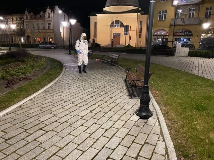 Miejsca publiczne w gminie Kruszwica dezynfekują między...