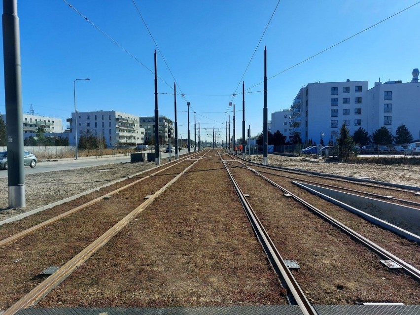 Testy dowiodły, że trasa tramwaju na Naramowice, do ul....