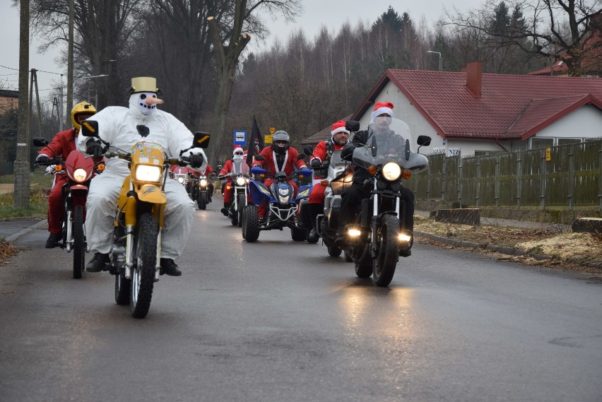 MotoMikołaje odwiedziły miastecki szpital (FOTO)