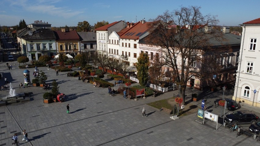Plac Jana Pawła II w Wadowicach - północna ściana