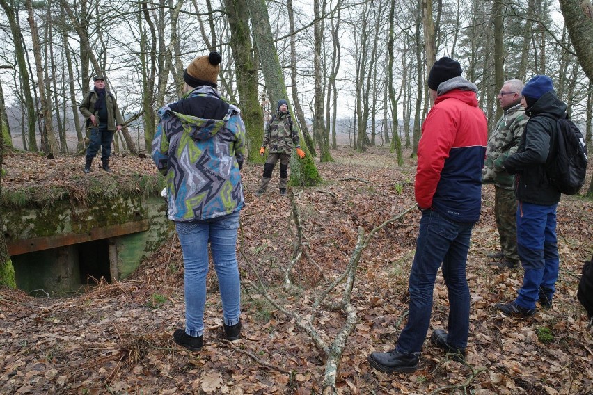 Człuchowska Grupa Eksploracyjna na bunkrach pod Białym Borem