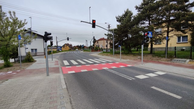 Przebudowane skrzyżowanie ulic Raciborska – Wiejska – Kopalnia w Gorzyczkach, będzie bezpieczniej