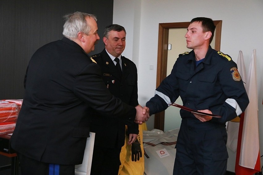 Częstochowa: Strażacy z Mołdawii szkolili się Centralnej Szkole PSP [ZDJĘCIA]