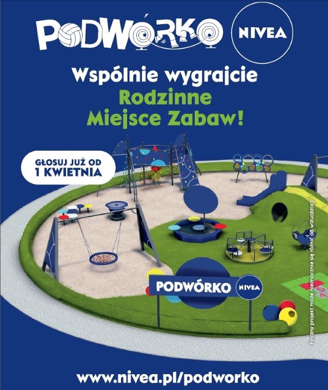 Podwórko NIVEA powstanie w Kole? Trwa głosowanie