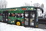Choinkobus, czyli świąteczny autobus MZK wyjechał na ulice Bielska-Białej. Ruszył też konkurs!