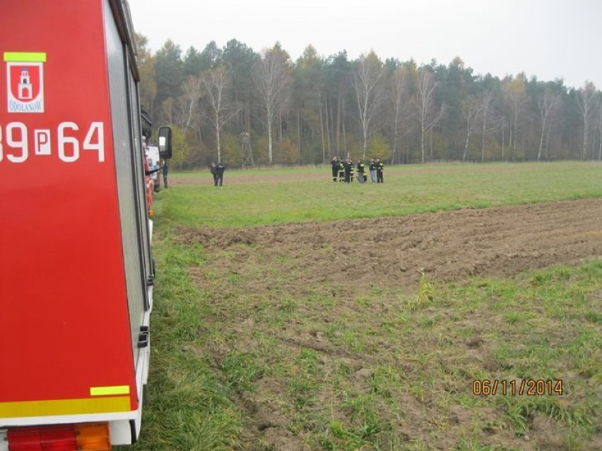 Próba samobójstwa w miejscowości Kuroch. 28-latek podpalił się w leśnej ambonie?