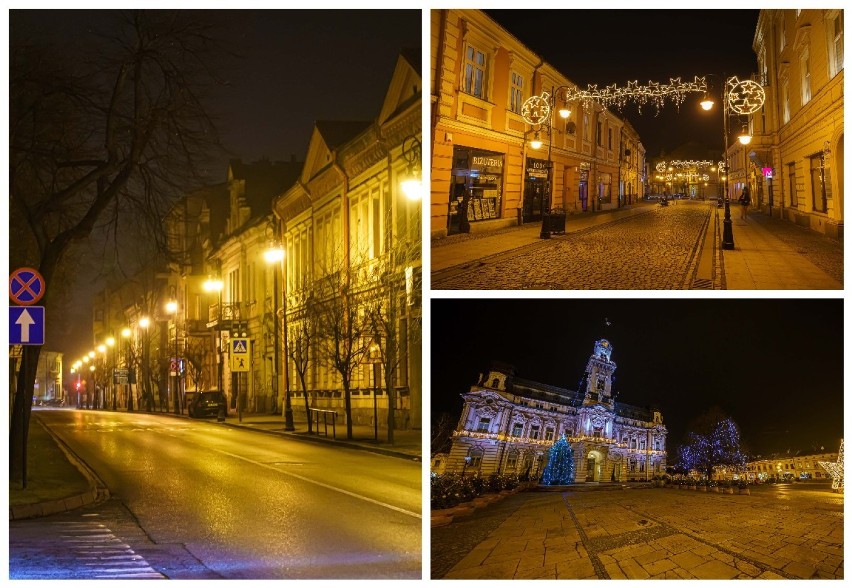 Po godzinie 19 Nowy Sącz praktycznie zamarł. Mieszkańcy...