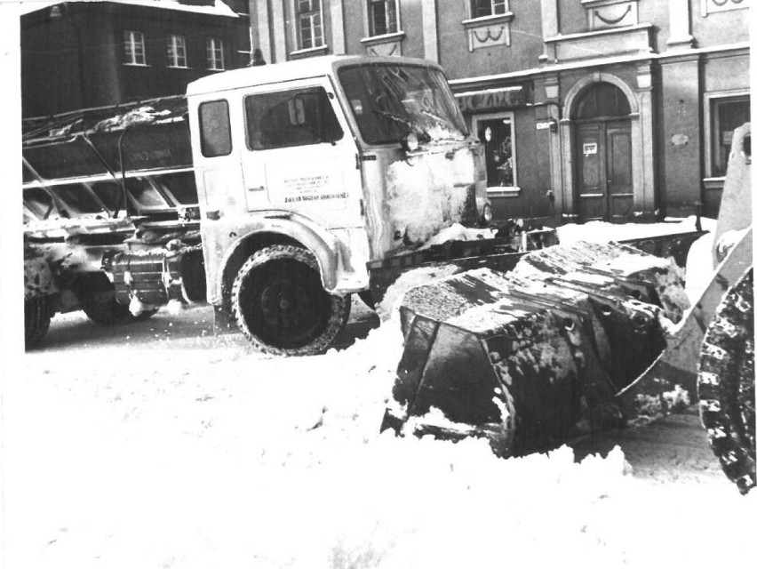 Zima w Opolu. Rok 1987.