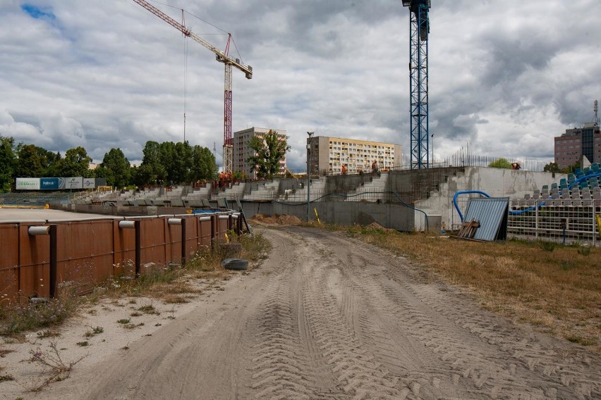 Zobaczcie zdjęcia z placu budowy na stadionie Polonii w...