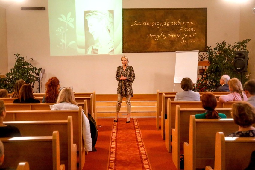 Warsztatowe spotkanie z Anną Samusionek odbyło się w...