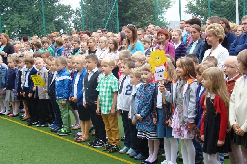 Rozpoczęcie roku szkolnego w Łazach 1 września 2014