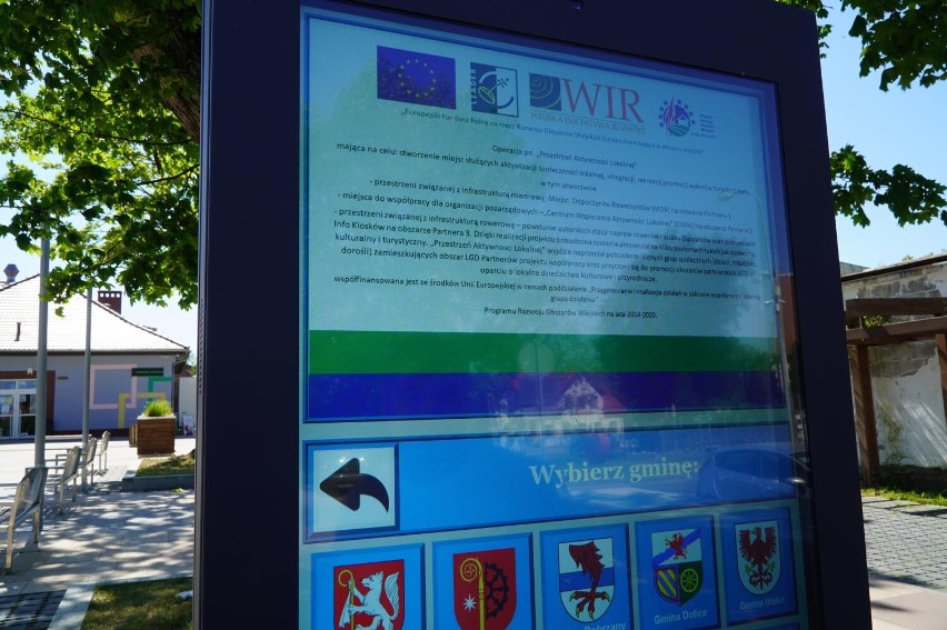 Nowoczesna technologia w służbie mieszkańców Dolic: interaktywny Info-kiosk