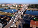 Kraków. Kończy się rozbiórka mostu kolejowego nad Wisłą [WIDEO]