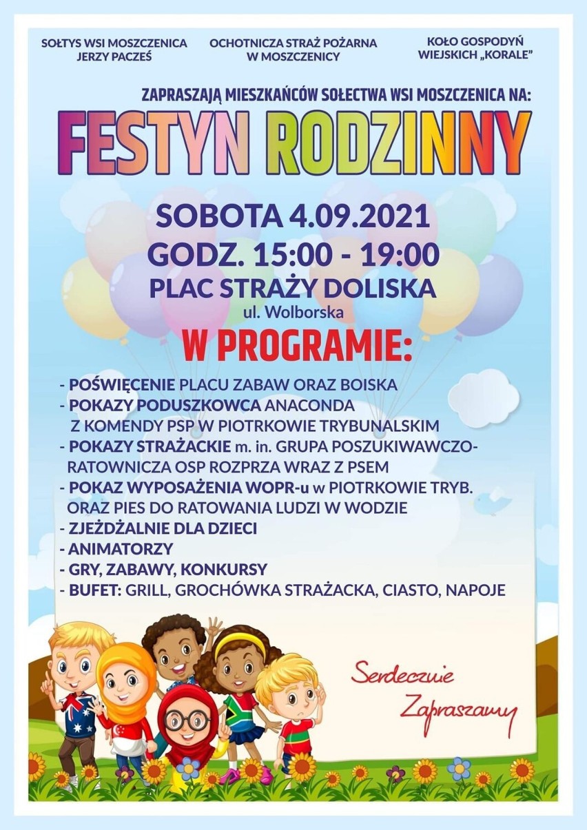 Imprezy i wydarzenia w Piotrkowie i powiecie piotrkowskim w weekend 4 - 5 września