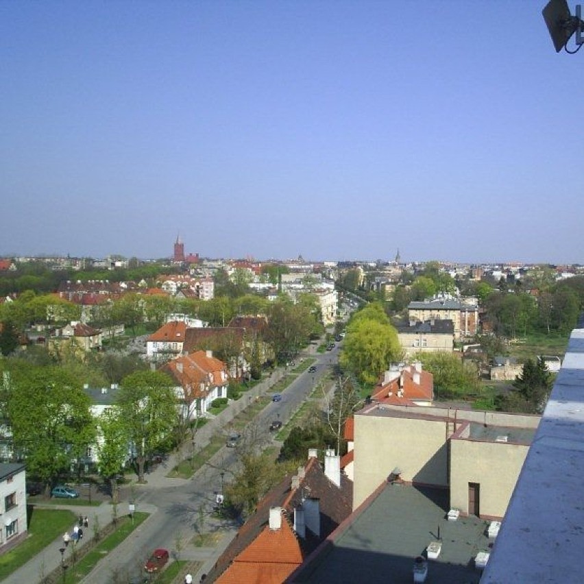 Panorama Inowrocławia z Sanatorium"Energetyk" Foto.Karol...