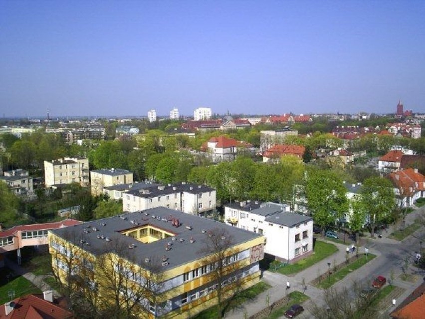 Panorama Inowrocławia z Sanatorium"Energetyk" Foto.Karol...