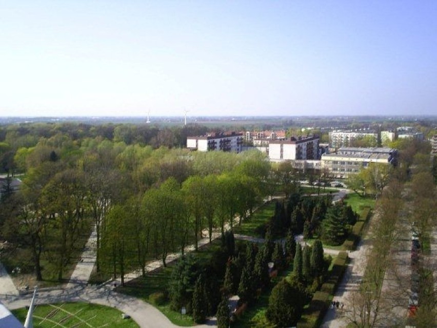 Panorama Inowrocławia z Sanatorium"Energetyk" Foto.Karol...