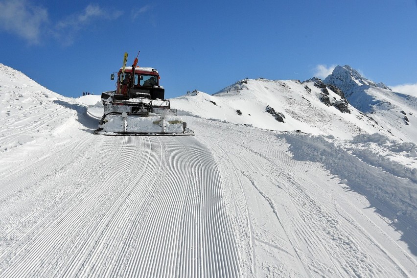 Tatry. Na Goryczkowej w końcu można poszusować [ZDJĘCIA]