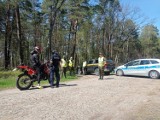 Motocykle i quady w lasach: policja i straż leśna kontrolowały w gminie Szadek