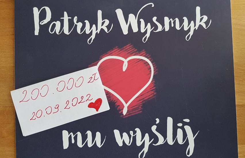 Patryk Wysmyk z Piotrkowa Trybunalskiego zmaga się z ciężką...