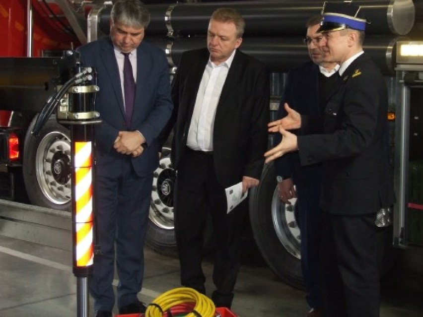 Doroczna narada Państwowej Straży Pożarnej w Ostrowie Wielkopolskim. W 2018 roku odnotowano mniej zdarzeń