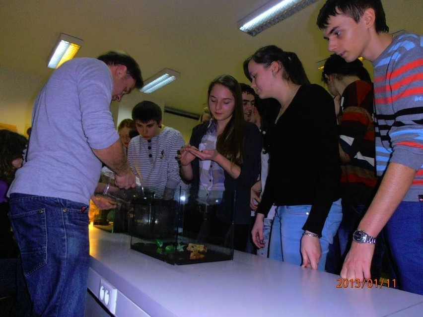 Myszkowscy licealiści wzięli udział w Katowicach w Nocy Biologów [ZDJĘCIA]