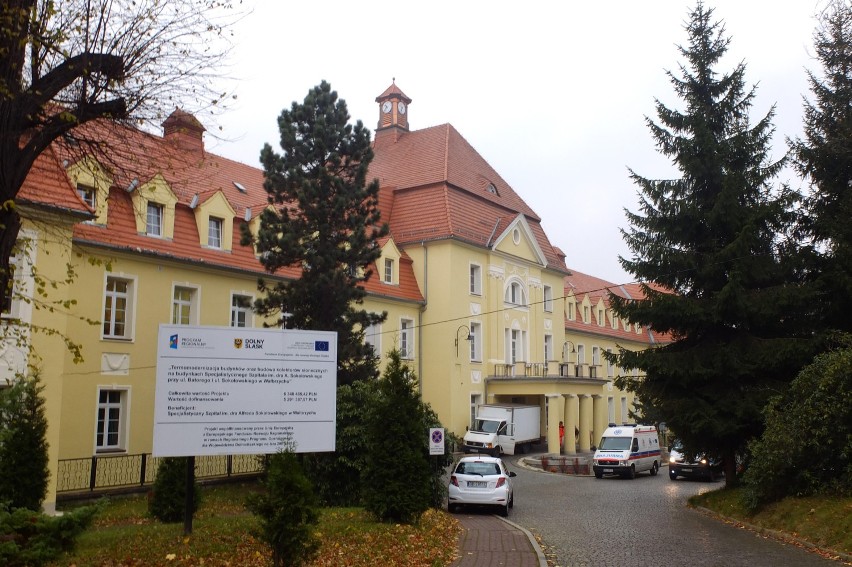 Termomodernizacja szpitala w Wałbrzychu