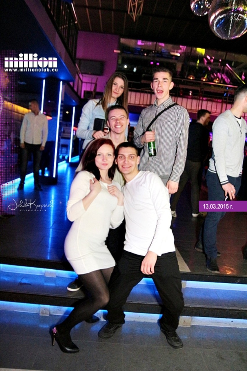 Impreza w klubie Million we Włocławku. 13 marca 2015