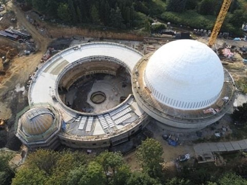 Trwa modernizacja i rozbudowa Planetarium Śląskiego