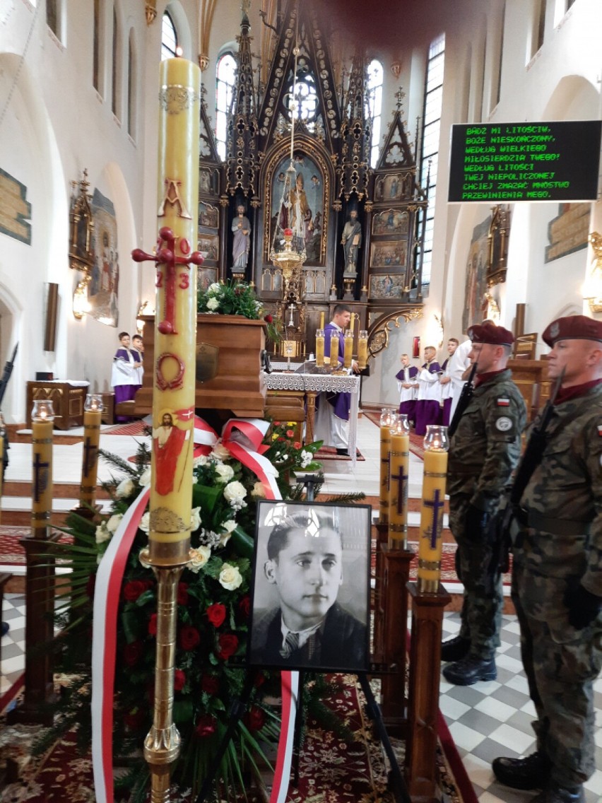 Uroczystości pogrzebowe Wincentego Cebuli w Jadownikach,...
