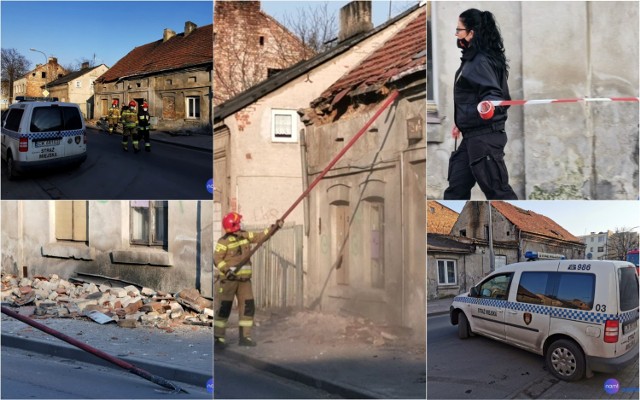 Katastrofa budowlana na ulicy Chmielnej we Włocławku