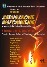 MCK Bełchatów zaprasza na koncert "Zaduszkowe Wspomnienie"