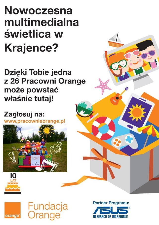 Pracownia Orange dla Krajenki w zasięgu ręki