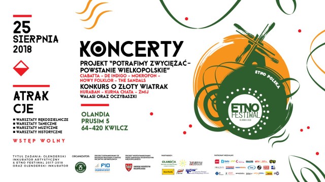 Olandia zaprasza na Etno Festiwal 2018