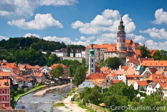 Czeski Krumlov.