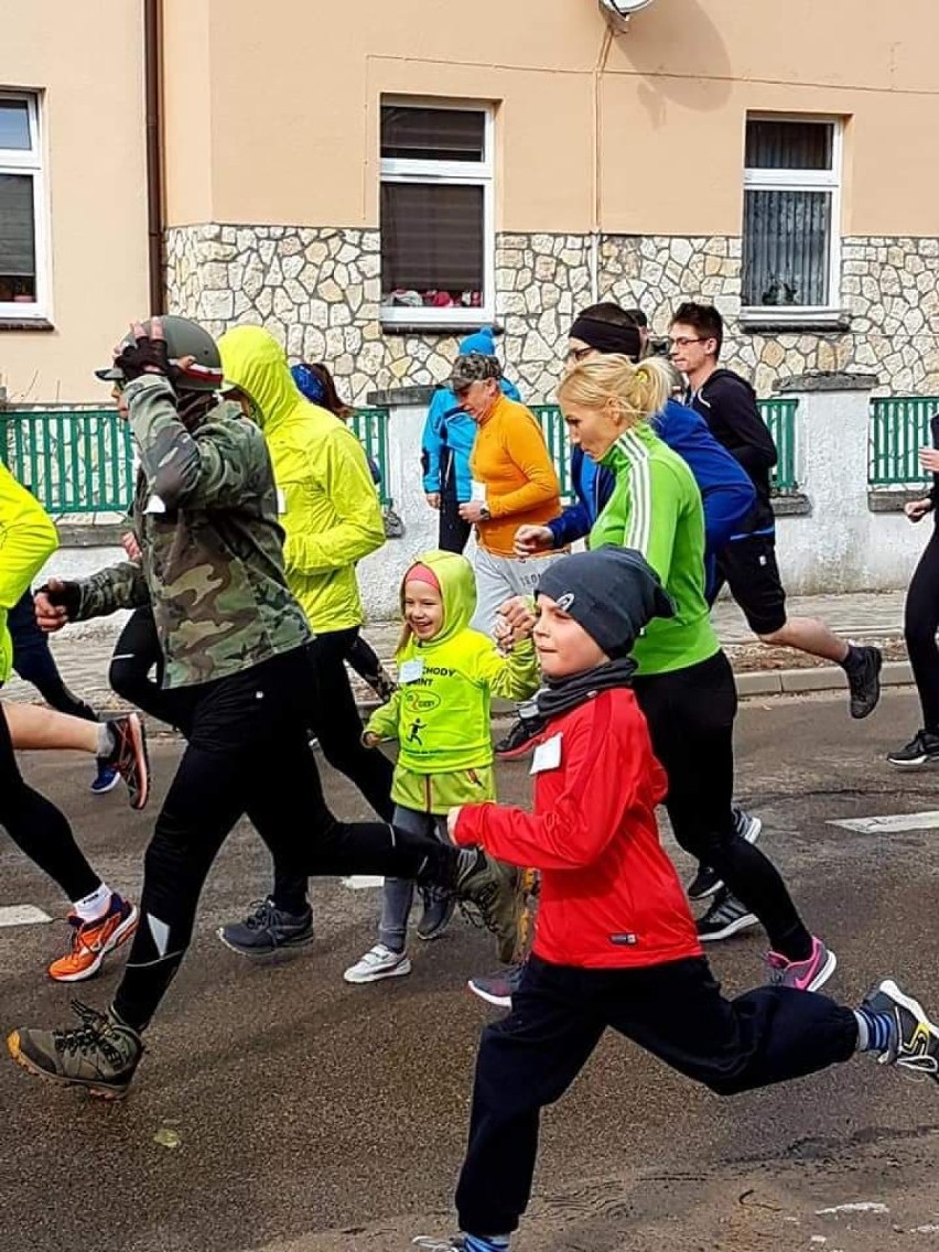 Bieg Tropem Wilczym w Lublińcu 03.03.2019.