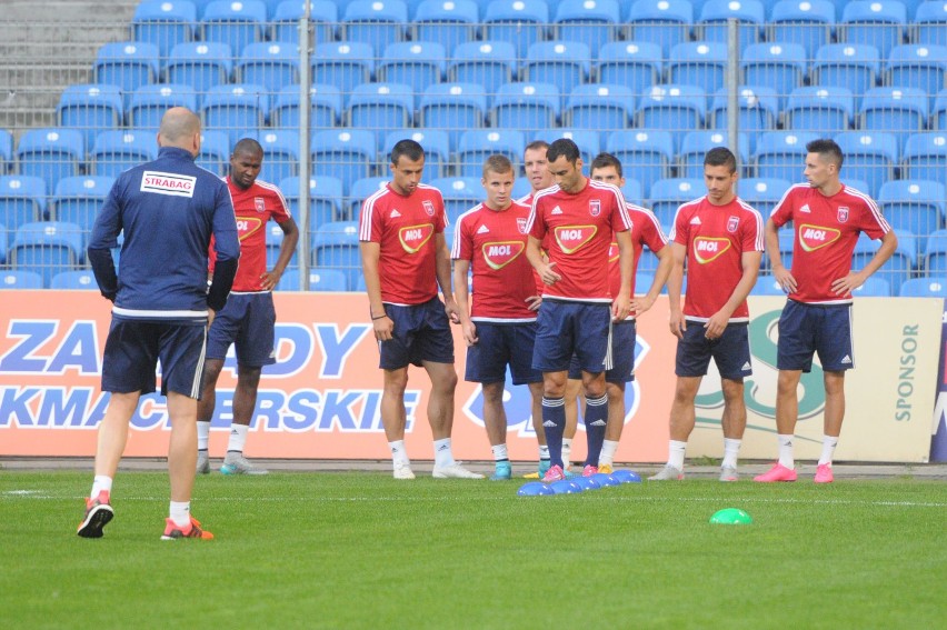 Trening Videotonu FC przed meczem z Lechem Poznań